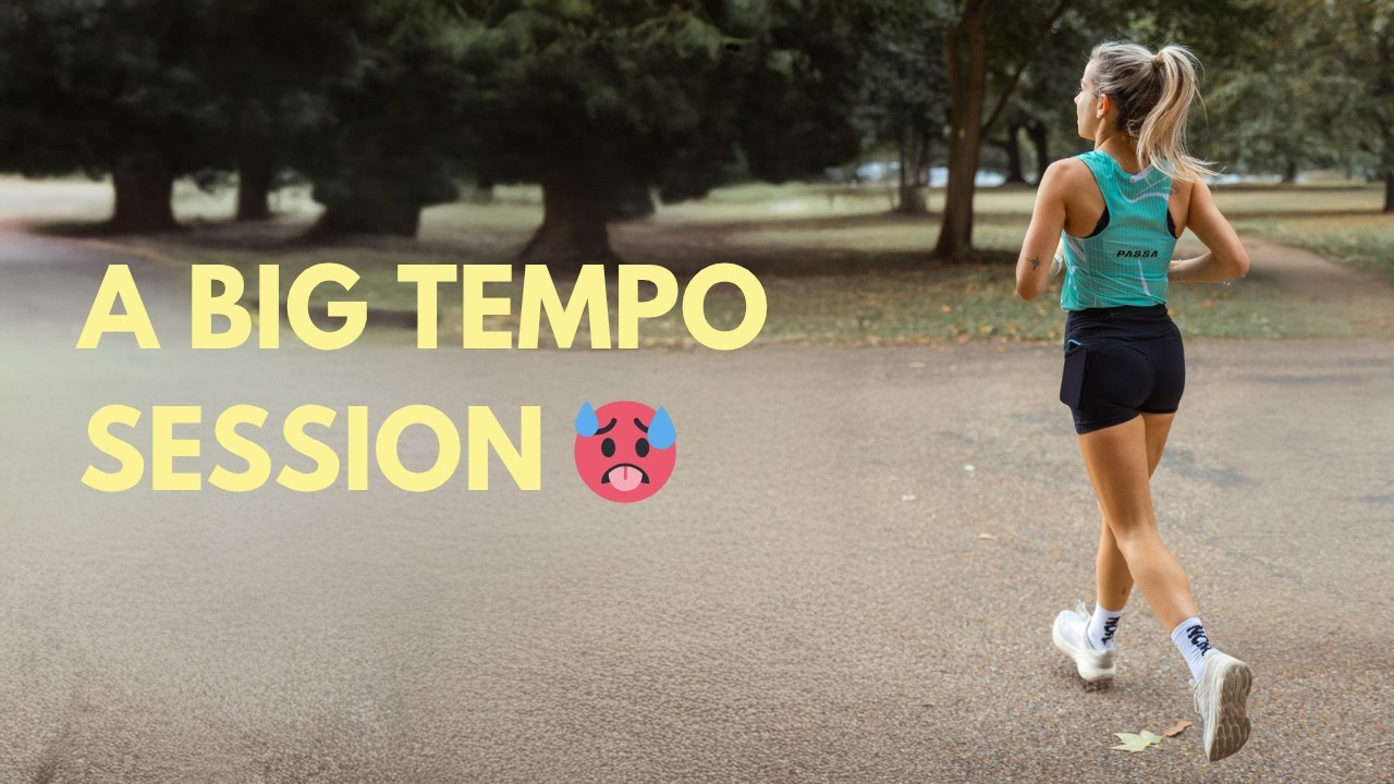 A Marathon Paced Tempo Session | The Chicago Marathon Training Diaries