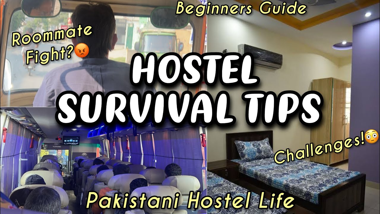 How To Survive in Hostel? Tips for Beginners✨
