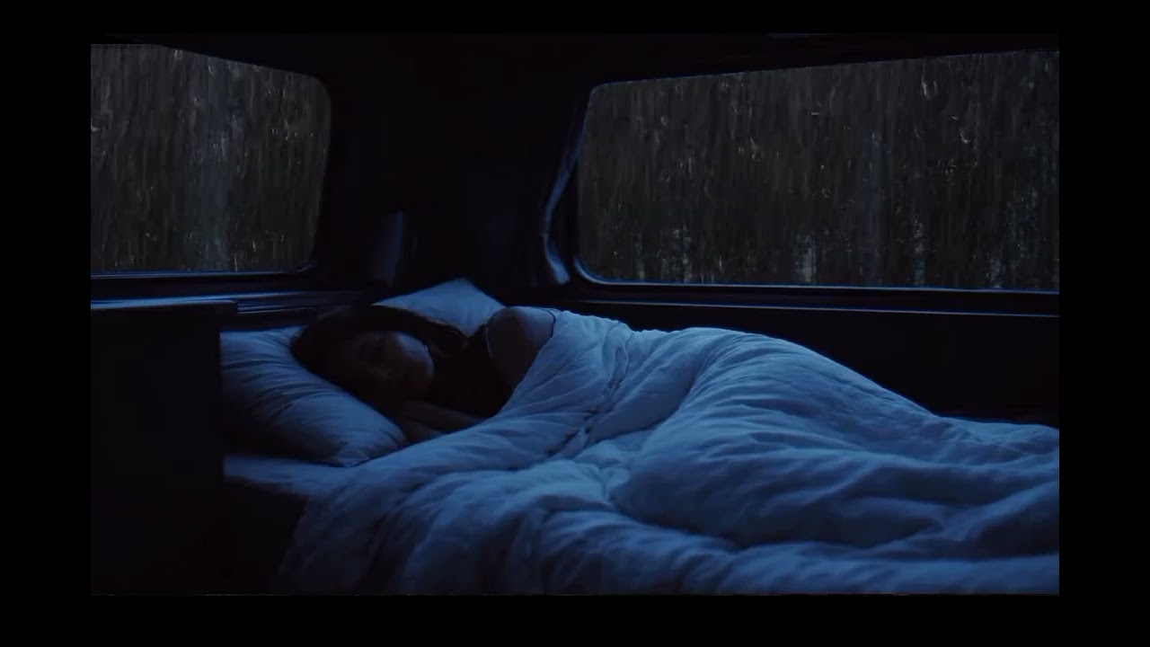 The solution for insomnia and difficulty calming down and relaxing. Sleeping in heavy rain. #relax