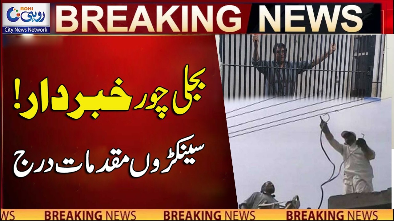 Electricity Thieves Beware! Hundreds Of Cases Registered | Breaking News | Rohi