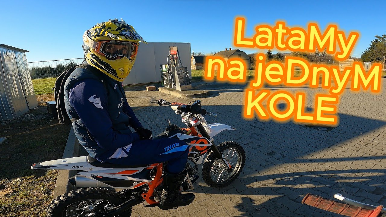 ⚠️PITBIKE MRF 140RC-Z/KAYO 140TT‼️ DA SIE NIMI LATAĆ NA KOLE ⁉️✅️