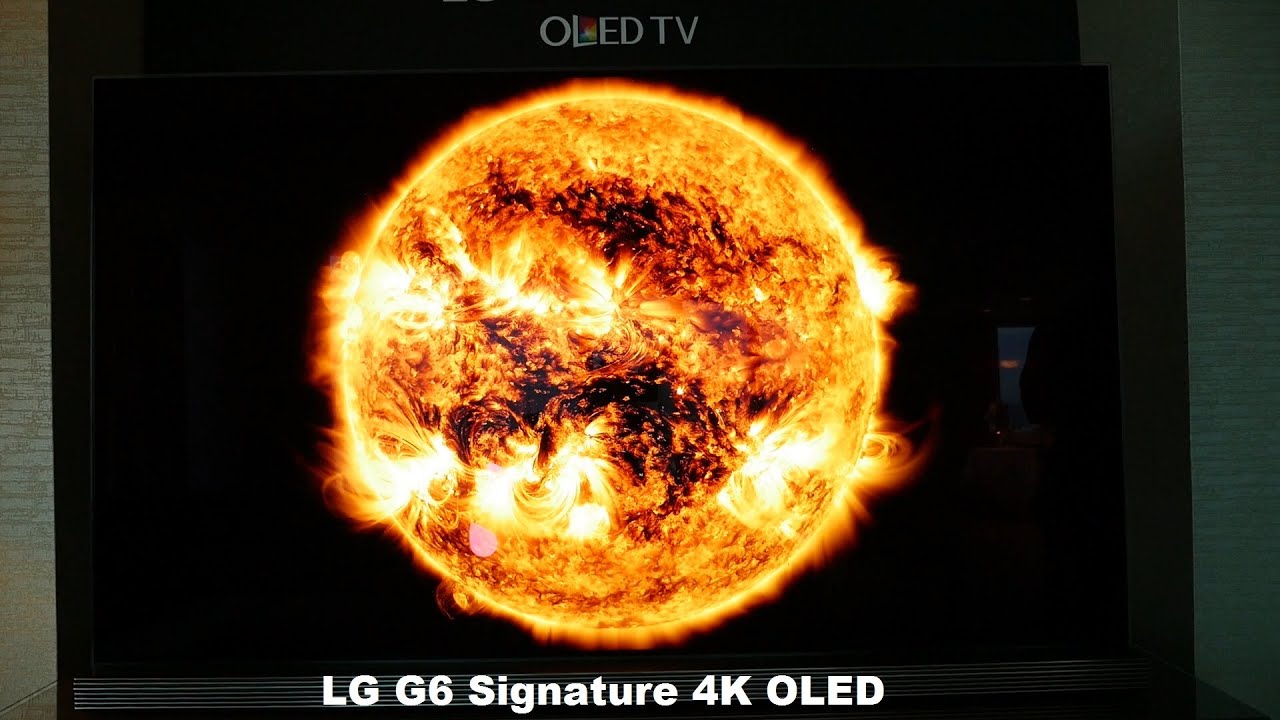 LG G6 Signature 4k OLED TV Hands-on