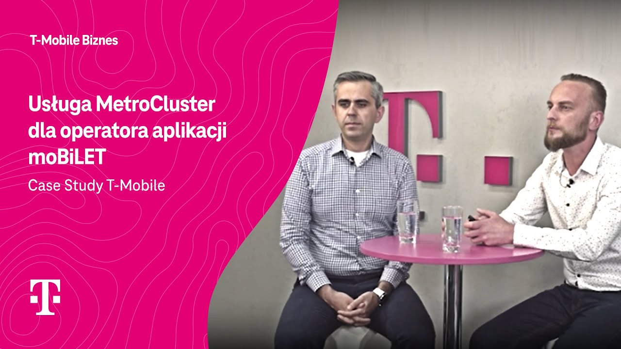 Usługa MetroCluster dla operatora aplikacji moBiLET I Case Study T-Mobile