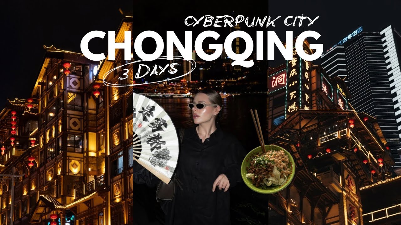 I Visited the Most Cyberpunk City in China | Chongqing Vlog