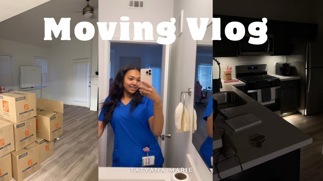 MOVING INTO MY FIRST APARTMENT @20!!🏡📦I APARTMENT TOUR, GROCERY SHOPPING VLOG