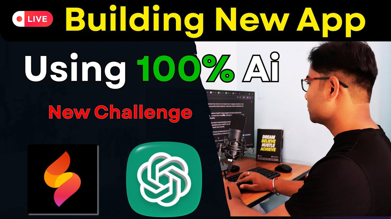 I Built an AI SaaS App Without Writing a Single Line of Code Using AI 😱”