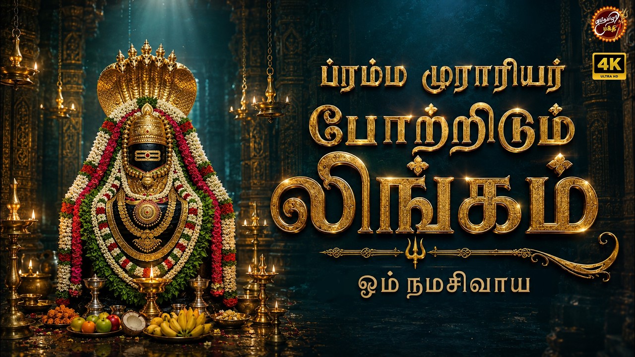 ப்ரம்ம முராரியர் | 108 சிவலிங்க தரிசனம் | Brahma Murariyar Potridum | #tamil #shiva #bhakti #song