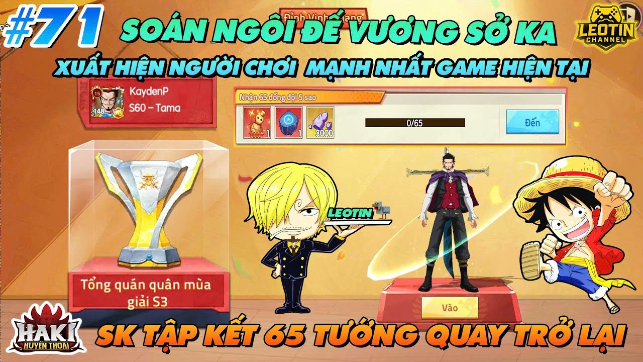 HAKI HUYỀN THOẠI - #71 REVIEW CON ACC XXX,000,000 XỨNG DANH ĐẾ VƯƠNG HIỆN TẠI