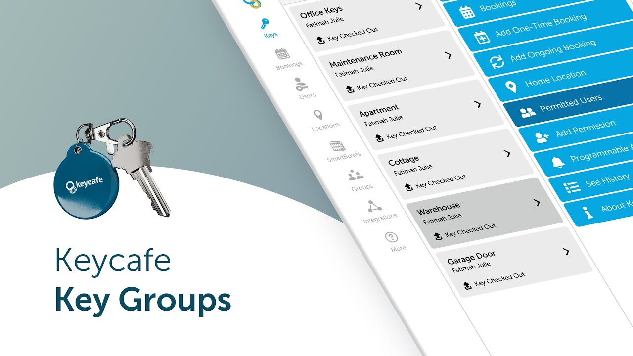 Keycafe Key Groups