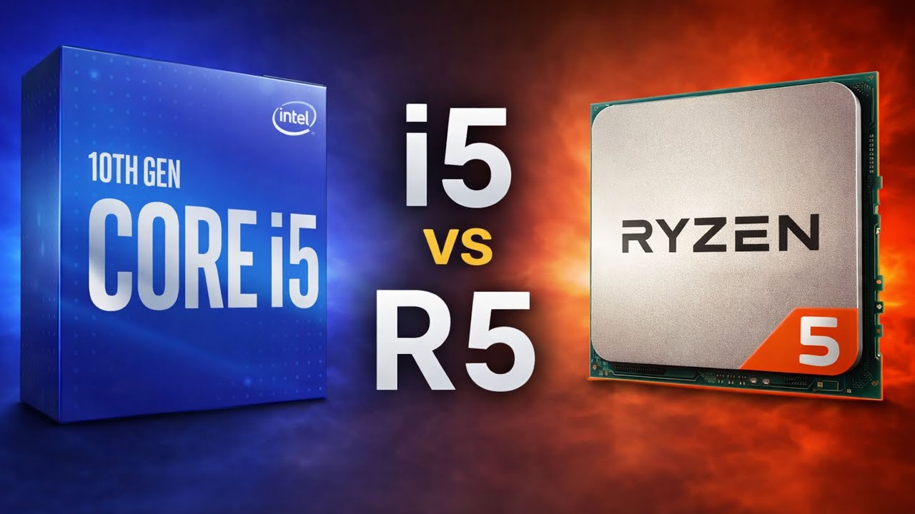 i5 vs Ryzen 5 ¿Cuál es el MEJOR procesador para JUGAR?