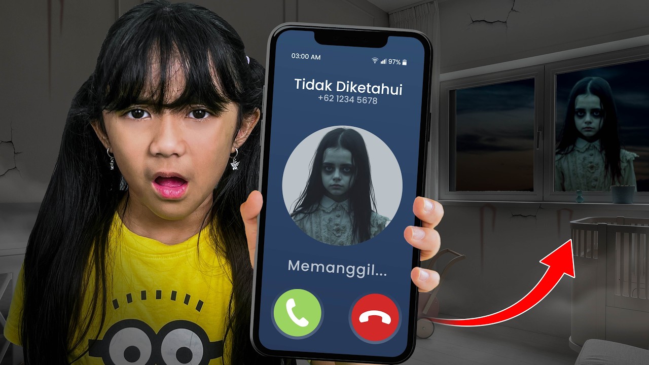 SAMANTHA KETAKUTAN DI TEROR NOMER HP MISTERIUS ‼️ HORROR BANGET ! KOMPILASI VIDEO