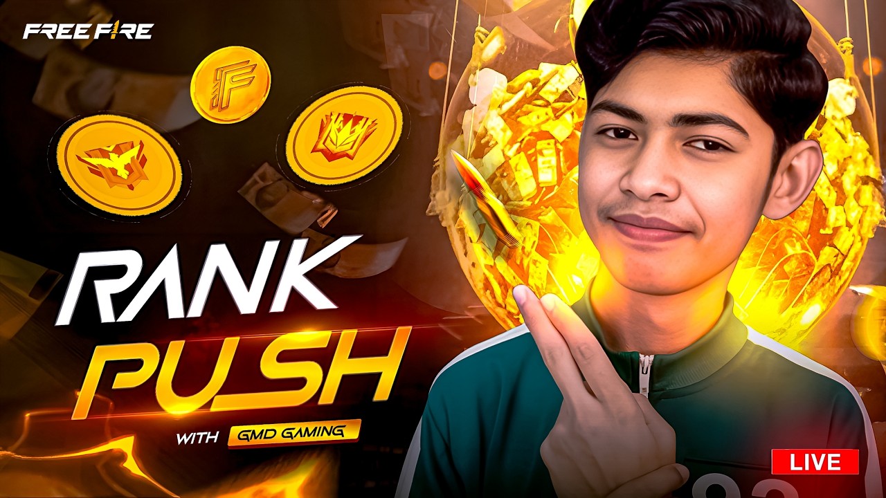 🔴Ramadan Day One Live😍 Rank Push 🔥 | Free Fire Live !!