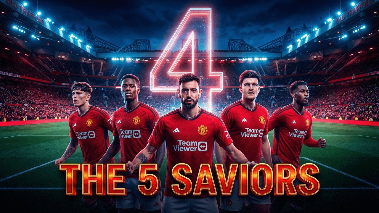 5 Pleyers That are Carrying Man Utd