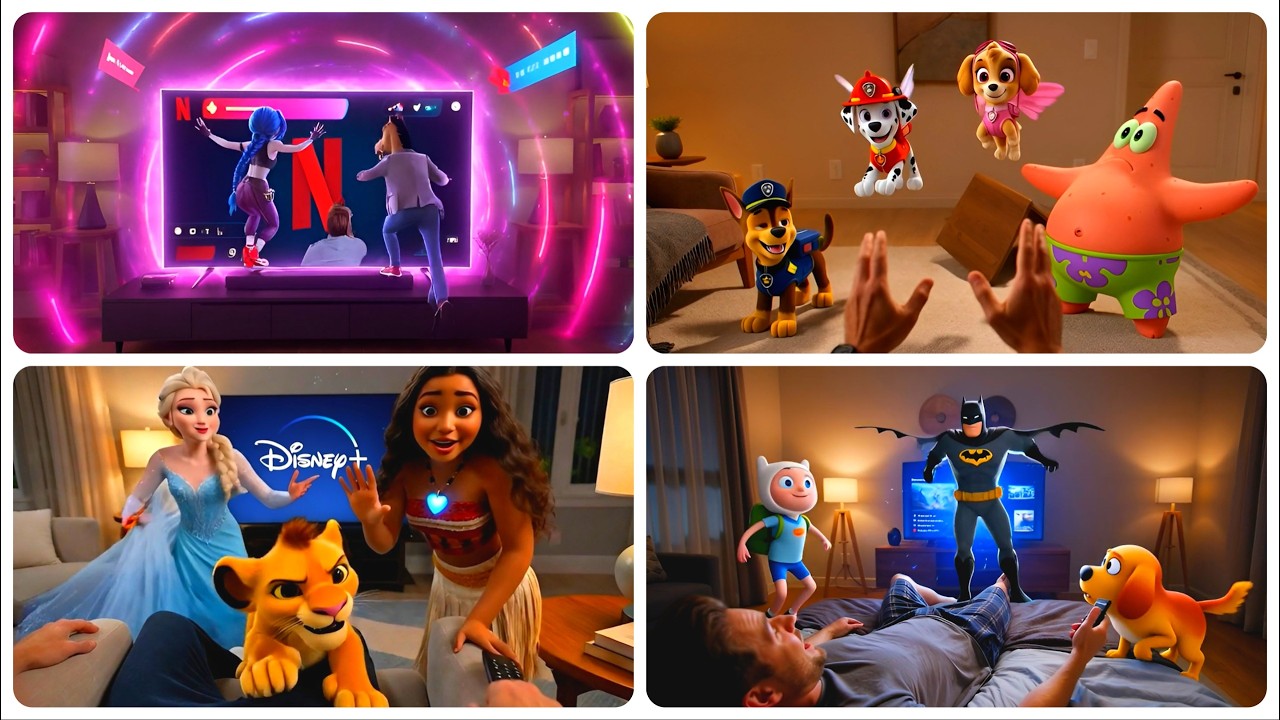 When Animation Characters Break Out of Streaming