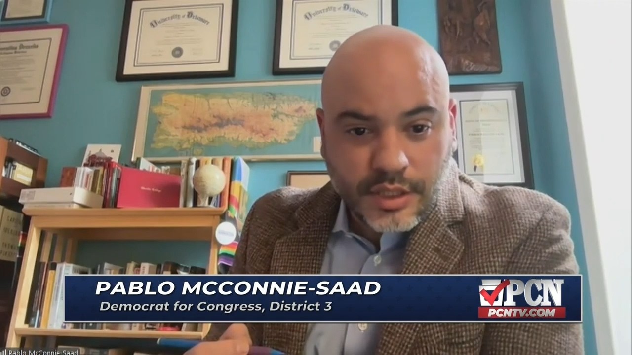 По актуальным вопросам: Пабло МакКонни-Саад, кандидат от Демократической партии в Конгресс от 3-г...