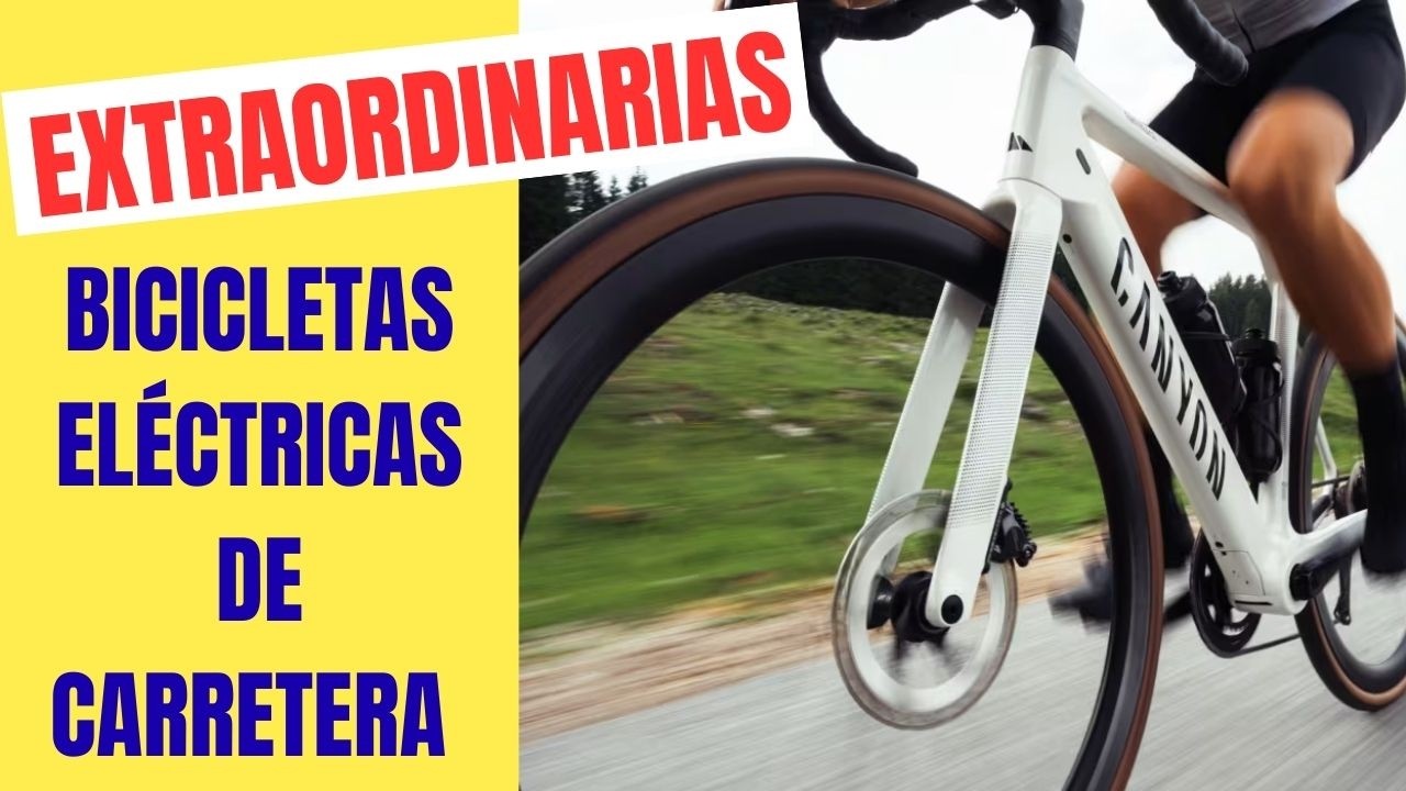 Top 3 bicicletas eléctricas de carreras y de carretera que están dominando el ciclismo moderno