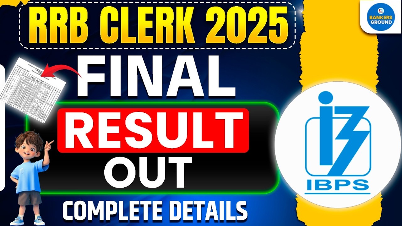 IBPS RRB Clerk Final Result 2025 Out🔥 | RRB Clerk State Wise Cut Off | Complete Details
