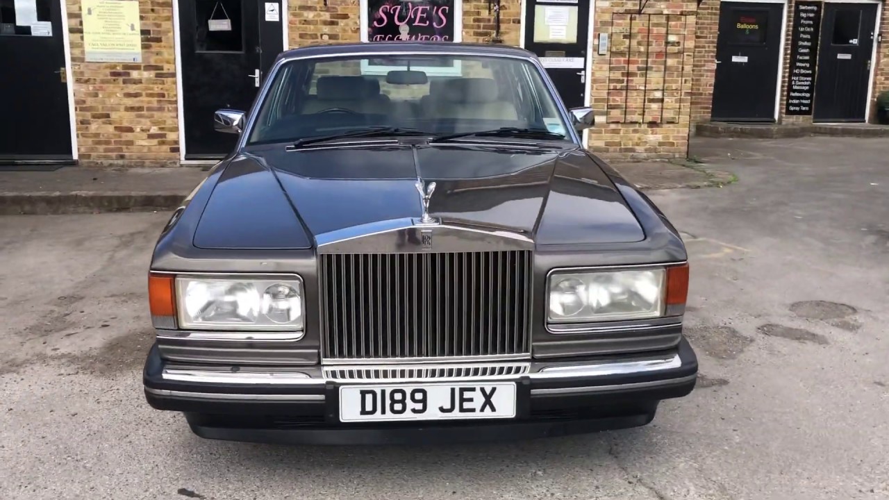 **1987 ROLLS ROYCE SILVER SPIRIT** WALK AROUND & START UP **QCARS.CO.UK