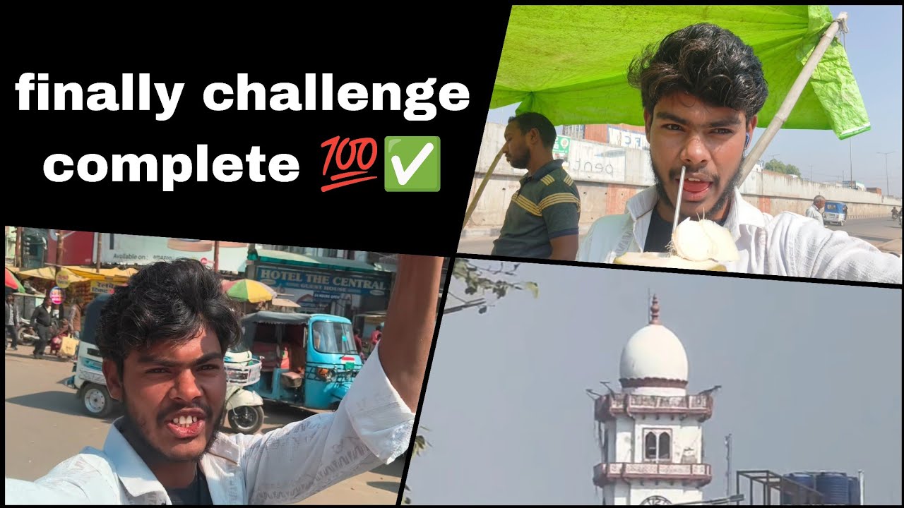 Finally challenge complete || full vlog video 