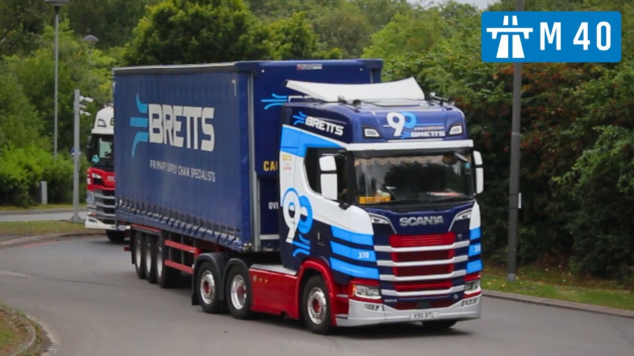 UK Truck Spotting #17 - Beaconsfield Services, M40 🏴󠁧󠁢󠁥󠁮󠁧󠁿 | 2024
