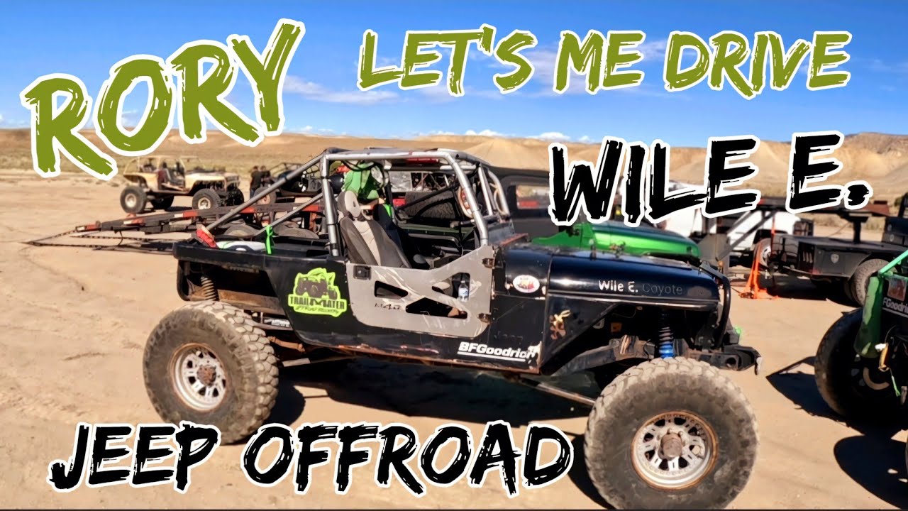 @trailmater Рори вручает мне ключи от Wile'E Jeep 21 road