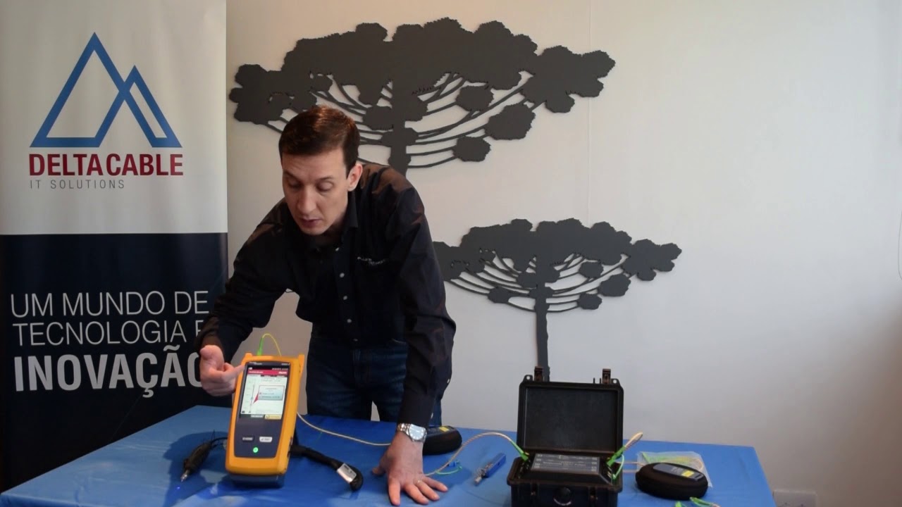 Conheça o Optifiber OTDR HDR da Fluke Networks