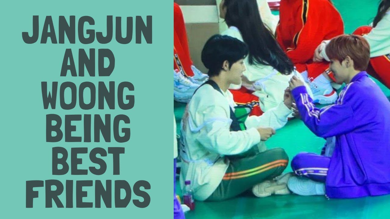 JANGJUN AND WOONG BEING BEST FRIENDS | moments (Golden Child & AB6IX)