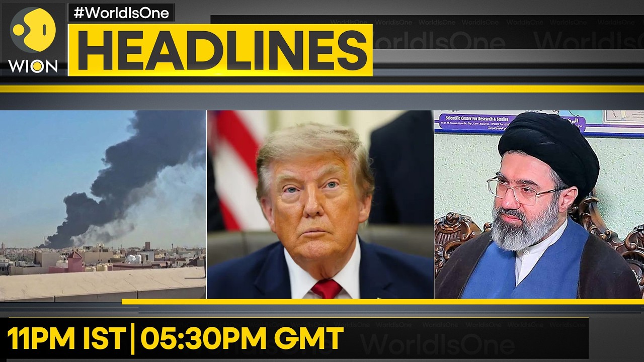 Kuwait: Iranian Strikes Hit Power Plant | Mojtaba Khamenei Vowed To Teach US 'Lessons' | Headlines