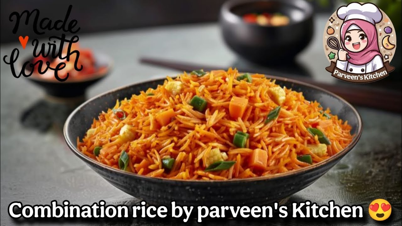 Combination rice 🍚 by parveen's kitchen 😋 