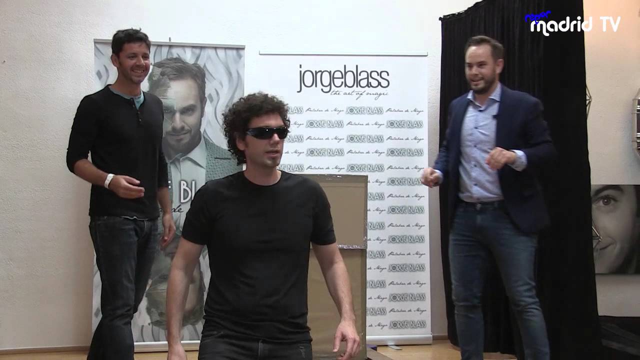 Jorge Blass vende un truco a David Copperfield