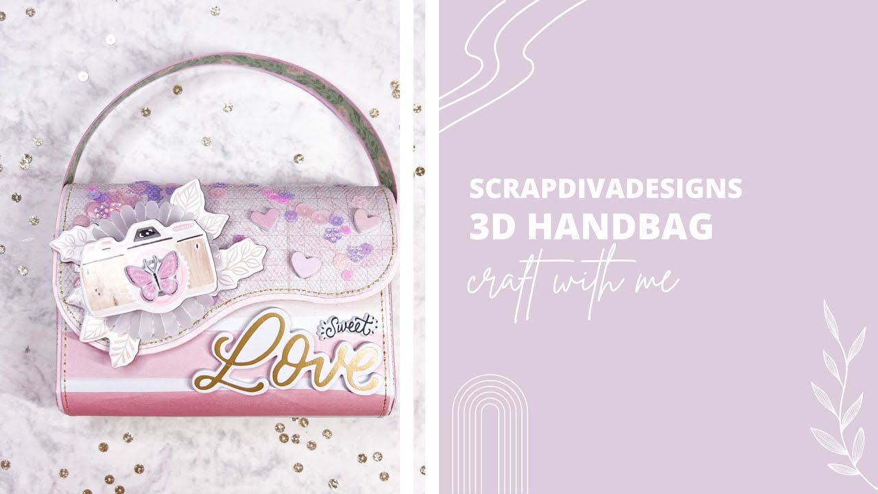 3D Handbag / Purse process video 