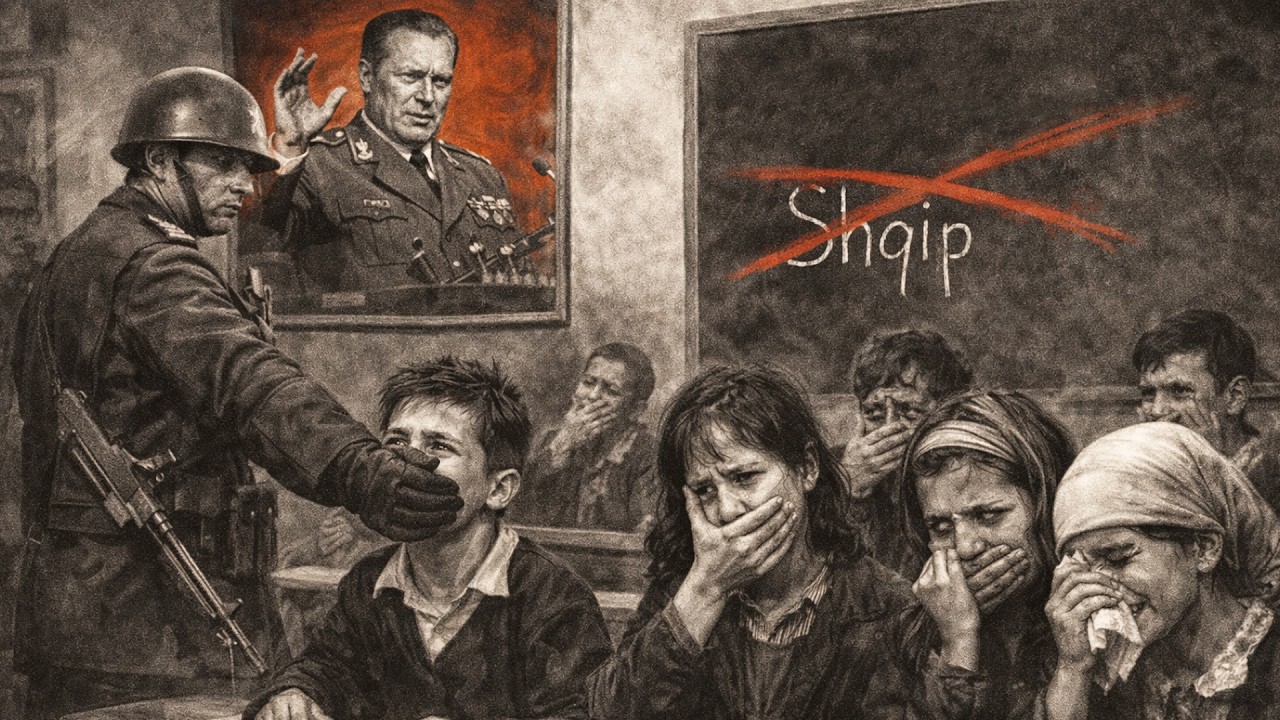 JUGOSLLAVIA E TITOS, SHQIPTARËT HUMBËN GJUHËN SHQIPE - RRUGA E VËSHTIRË E ARSIMIT
