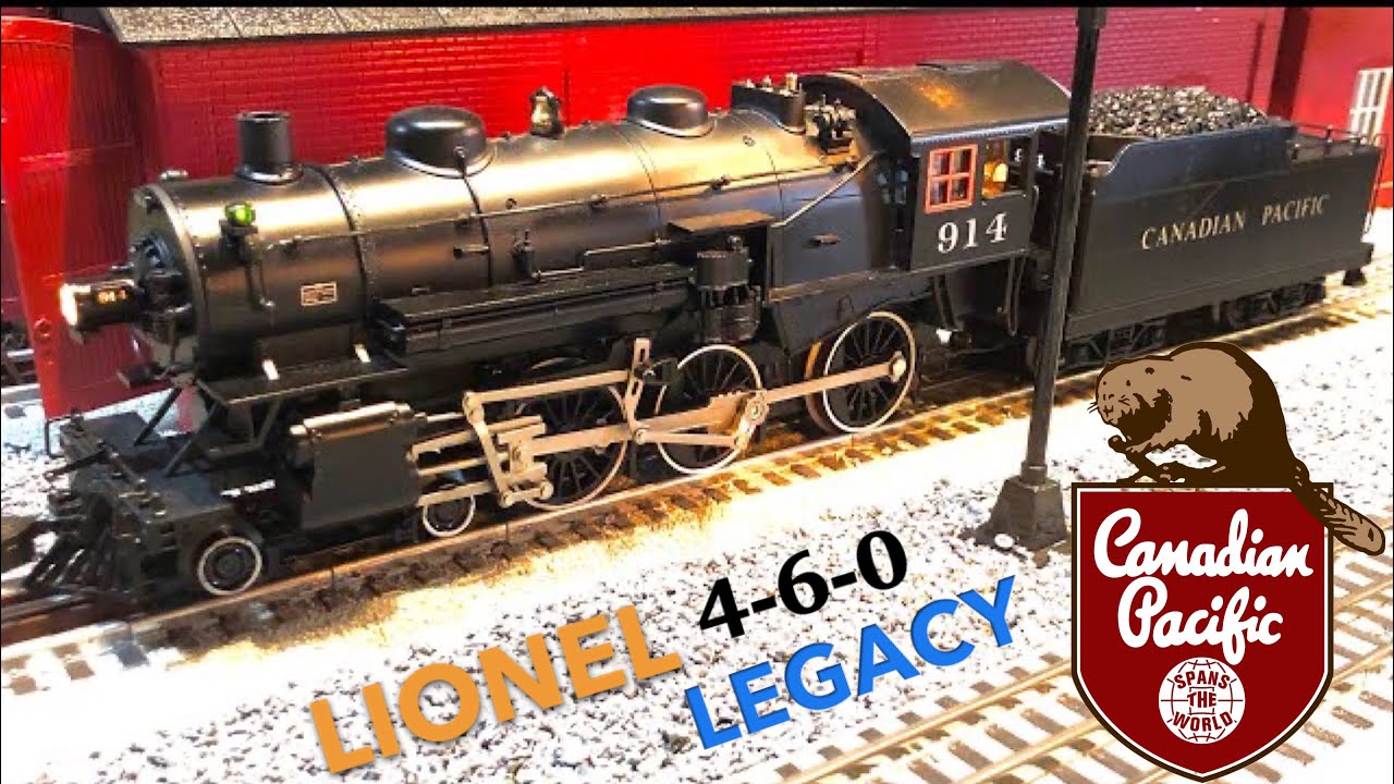 Lionel Legacy Canadian Pacific 4-6-0 Ten Wheeler Overview