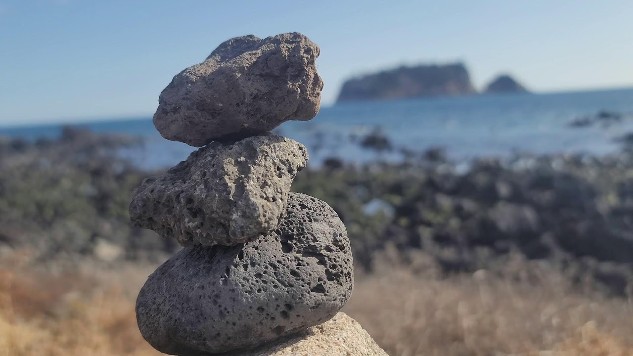 파도 소리 들으며 명상하기