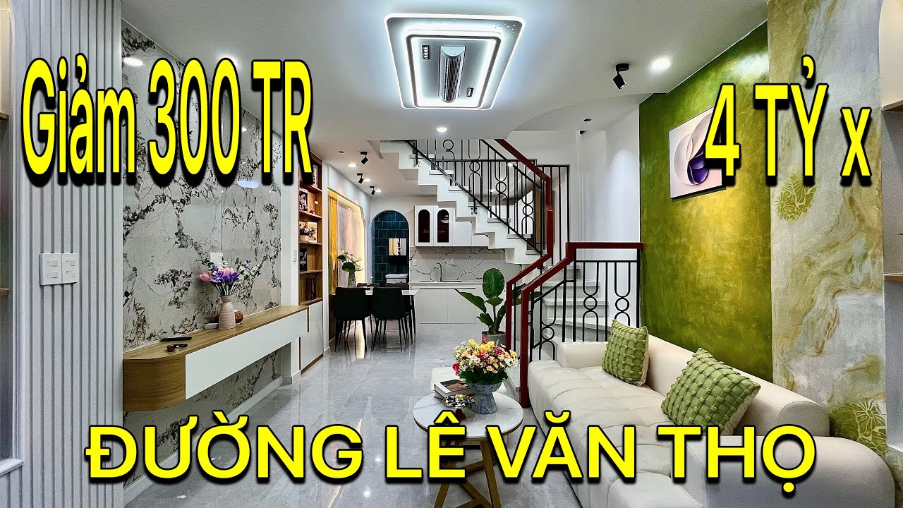 Bán Nhà Gò Vấp 2512} Nhà Đẹp Giá Hơn 4 Tỷ . Đường Lê Văn Thọ . Quận Gò Vấp