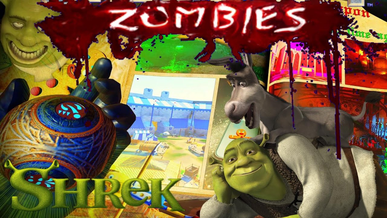 not the gumdrop buttons.! (Shrek custom zombie map bo3)