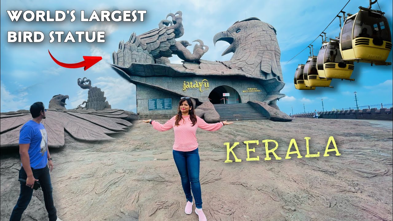 Jatayu Earth's Center | World's Largest Bird Sculpture | Must Visit Place in Kerala!! Varkala Day 2