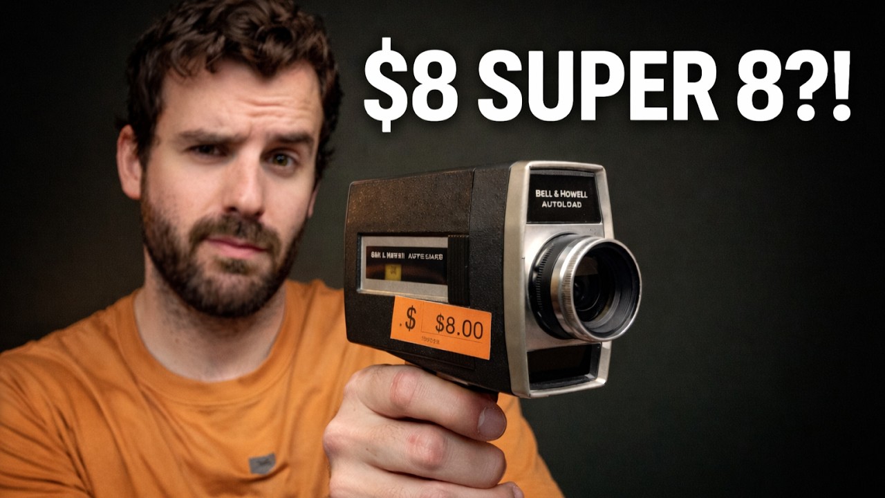 Может ли камера Super 8 за 8 долларов из комиссионного магазина действительно работать?