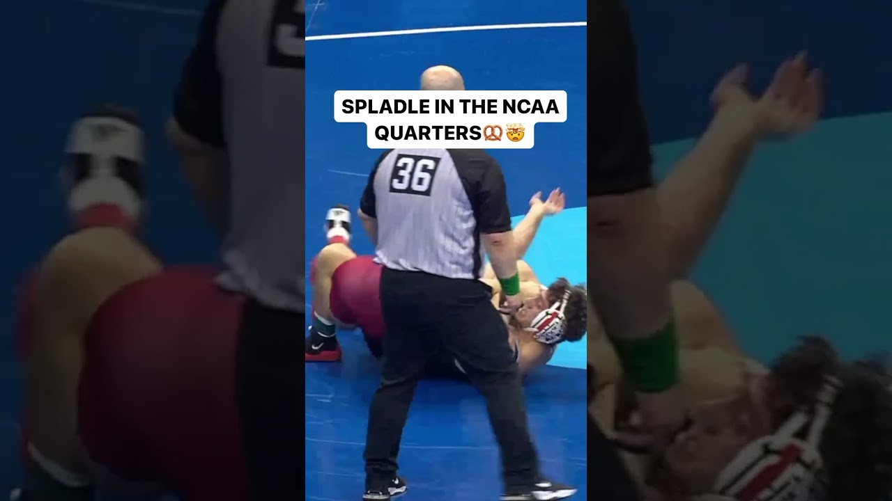 Jesse Mendez secured his spot in the NCAA semifinals with a third period spladle in the quarters!