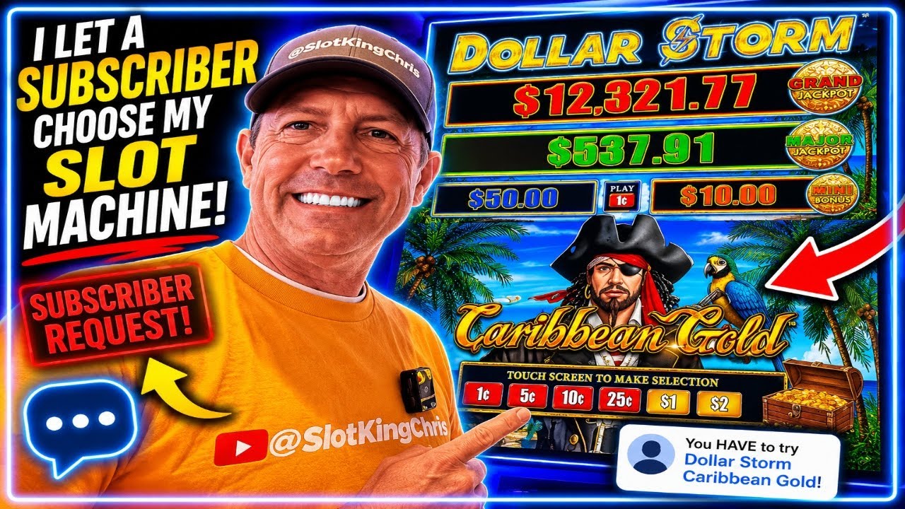 Subscriber Picked a Slot Machine | Here's What Happened