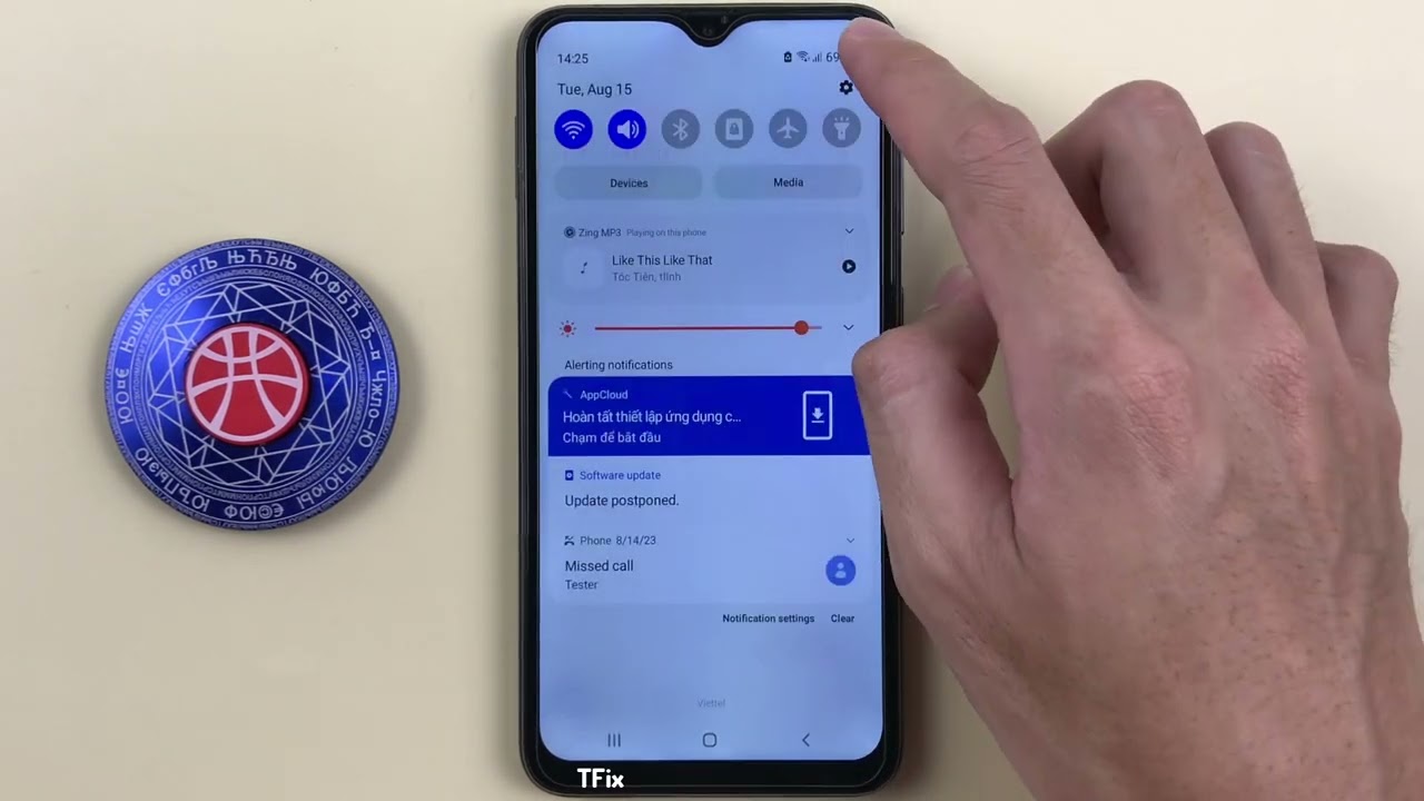 Battery saving mode on Samsung A10 Android 11