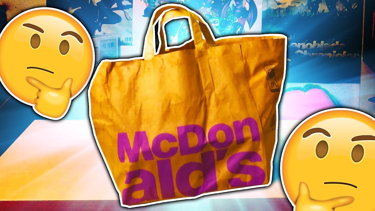🤔 WAS ist in DIESER TÜTE? 🤔 • 20€ McDonalds ÜBERRASCHUNGSPAKET!