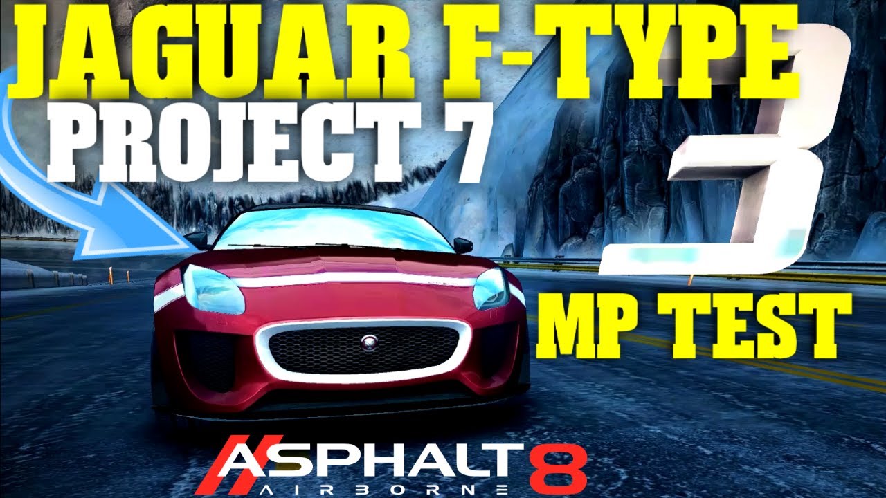 That Hidden jaguar! - Asphalt 8 Airborne:  Jaguar F TYPE Project 7 Multiplayer test