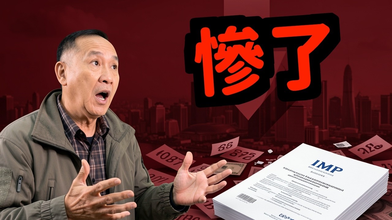 慘了！IMF一份報告寫了六十次通縮；中國保5是假的名義增長才3%；地方債六十兆三分之一技術性破產 | 馬一峰