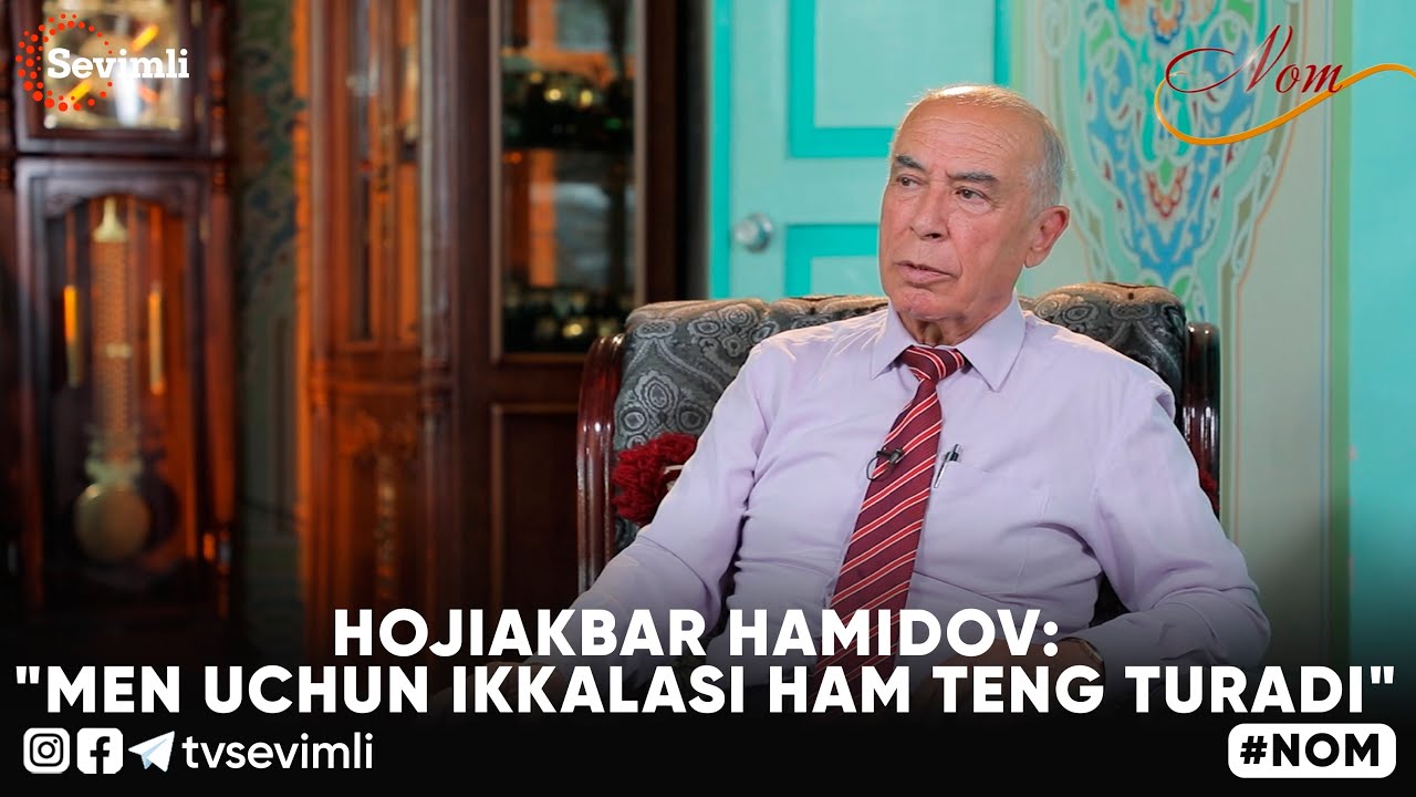 NOM -HOJIAKBAR HAMIDOV: 