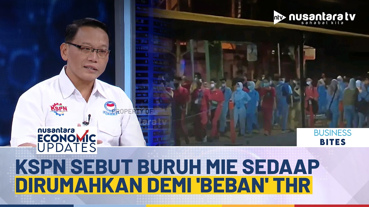 Buruh Mie Sedaap Kena PHK Karena Ingin Hindari Beban THR? Ini Kata KSPN | NEU