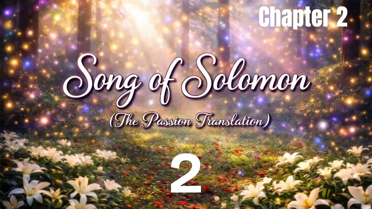 Song of Songs. Chapter 2 (The Passion Translation Bible with a melody)