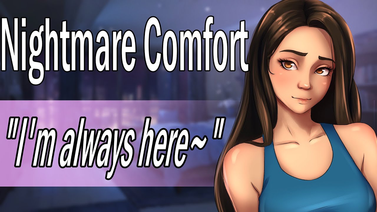 Girlfriend Comforts You After a Nightmare [ASMR Roleplay] [Cuddling] [Whispers] [I Love You's]