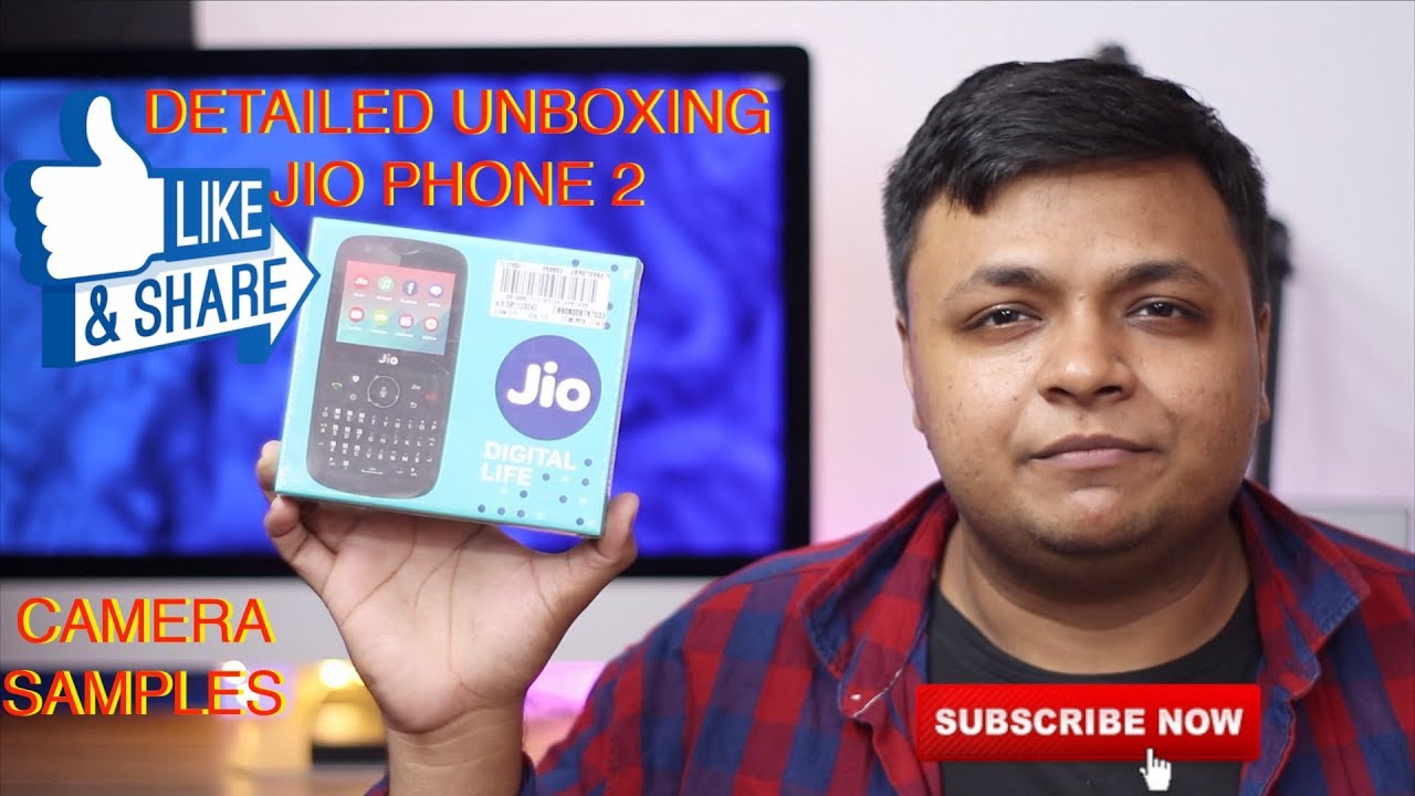 Jio Phone 2 detailed Unboxing & Camera Samples HD