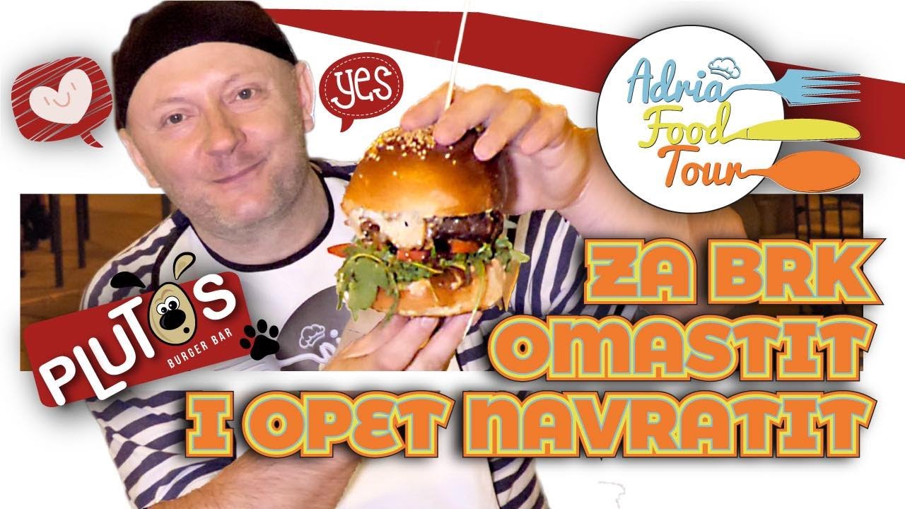 PLUTO'S burger koji oduzima dah (Smokehouse burger - Šibenik)